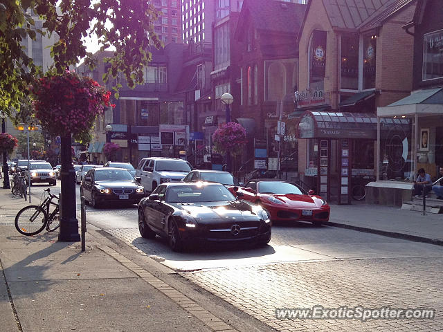 Mercedes SLS AMG spotted in Toronto, Canada