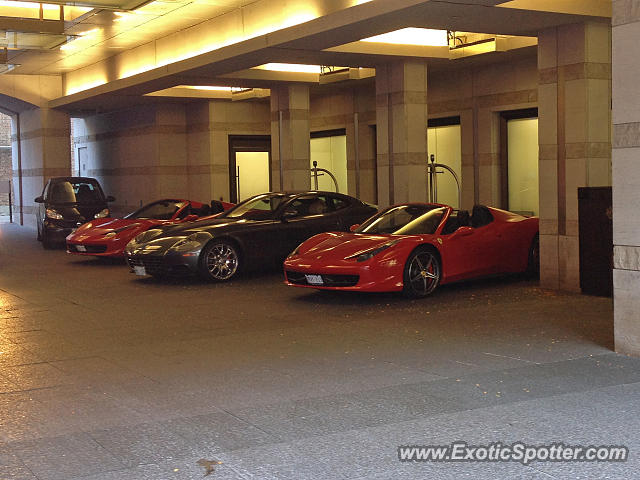 Ferrari 458 Italia spotted in Toronto, Canada