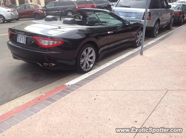 Maserati GranTurismo spotted in La Jolla, California