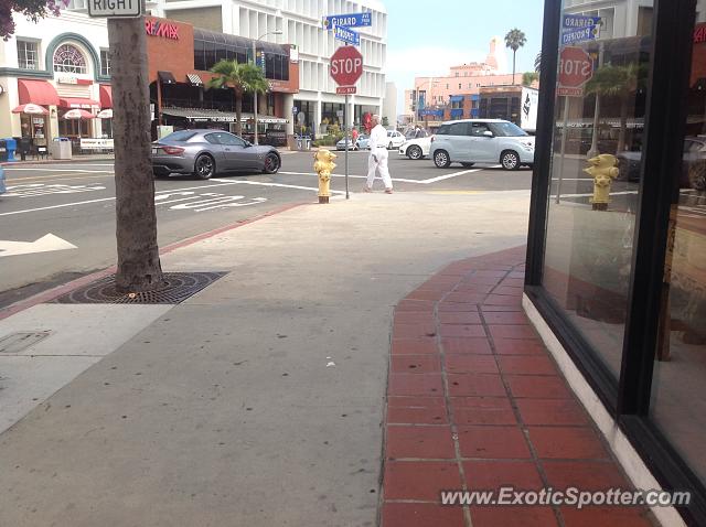 Maserati GranTurismo spotted in La Jolla, California