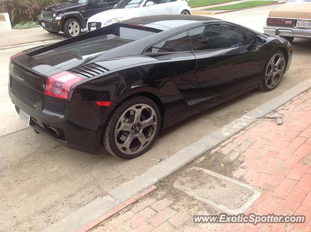 Lamborghini Gallardo spotted in La Jolla, California