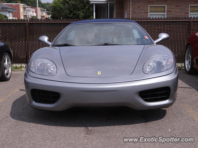 Ferrari 360 Modena spotted in Québec, Canada