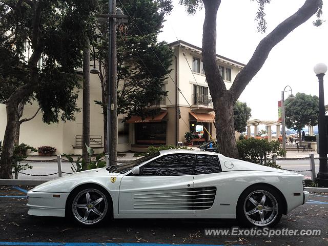 Ferrari Testarossa spotted in Monterey, California