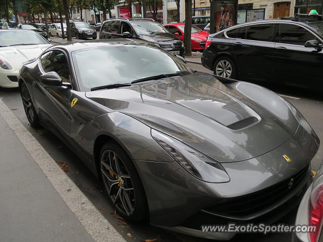 Ferrari F12 spotted in Paris, France