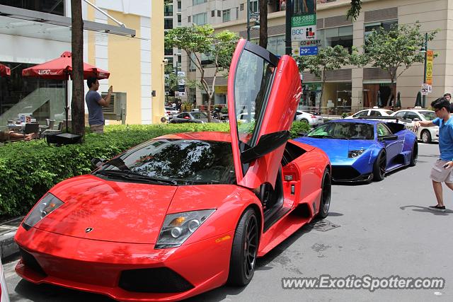 Lamborghini Murcielago spotted in Taguig City, Philippines