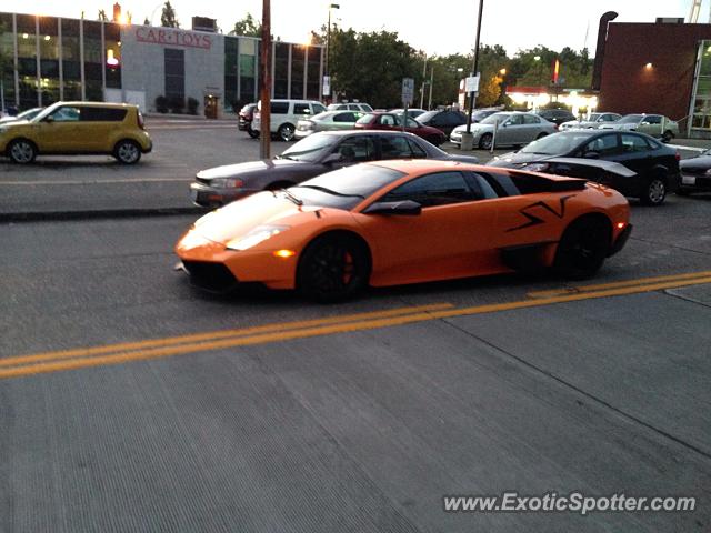 Lamborghini Murcielago spotted in Seattle, Washington