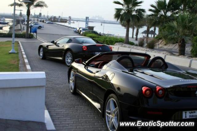 Ferrari 599GTB spotted in Dubai, United Arab Emirates