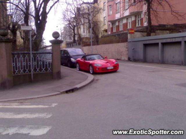 Dodge Viper spotted in Helsinki, Finland