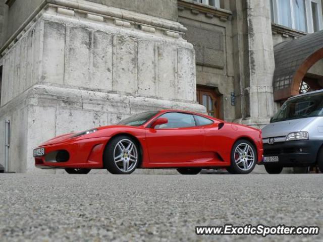 Ferrari F430 spotted in Budapest, Hungary