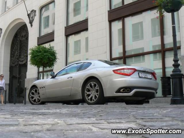 Maserati GranTurismo spotted in Budapest, Hungary