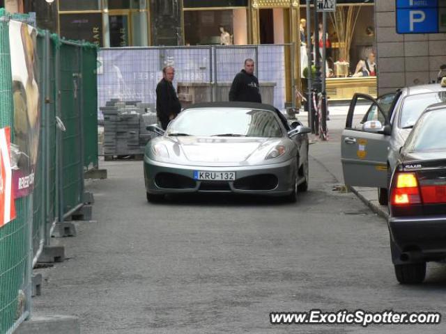 Ferrari F430 spotted in Budapest, Hungary