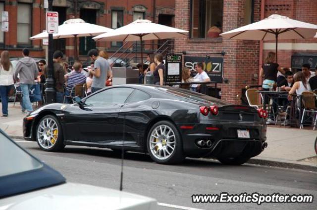 Ferrari F430 spotted in Boston, Massachusetts