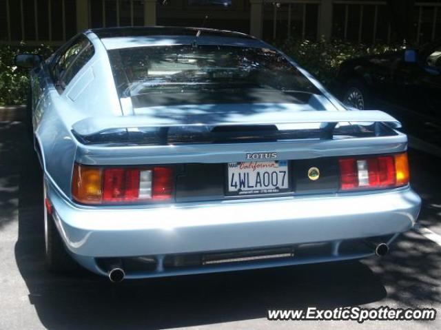 Lotus Esprit spotted in Danville, California