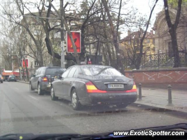 Mercedes Maybach spotted in Sofia, Bulgaria