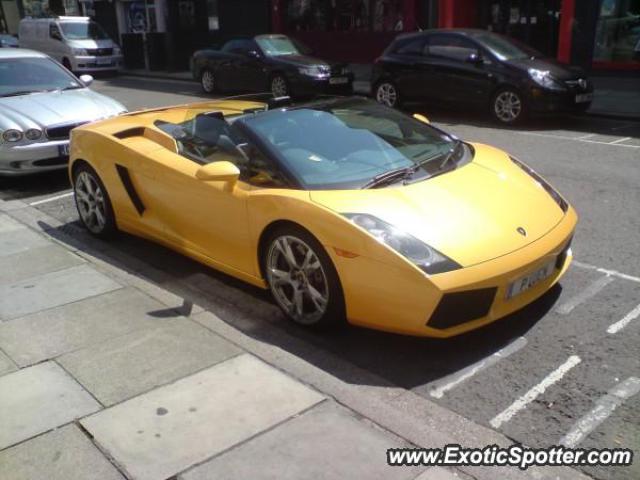 Lamborghini Gallardo spotted in Kingston Upon Hull, United Kingdom