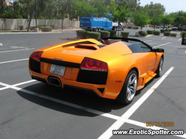 Lamborghini Murcielago spotted in Tempe, Arizona