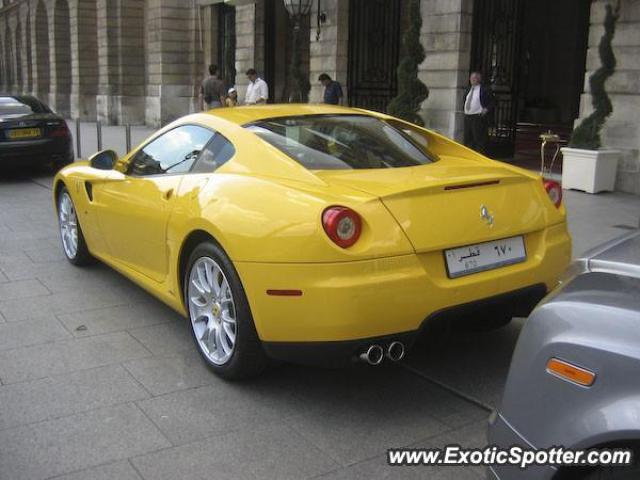 Ferrari 599GTB spotted in Paris, France