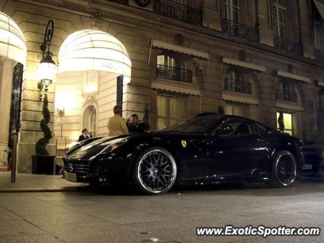 Ferrari 599GTB spotted in Paris, France