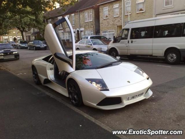 Lamborghini Murcielago spotted in Peterborough, United Kingdom