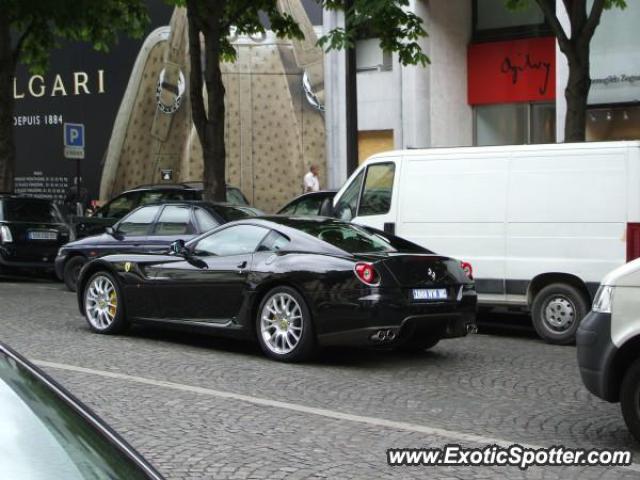 Ferrari 599GTB spotted in Paris, France