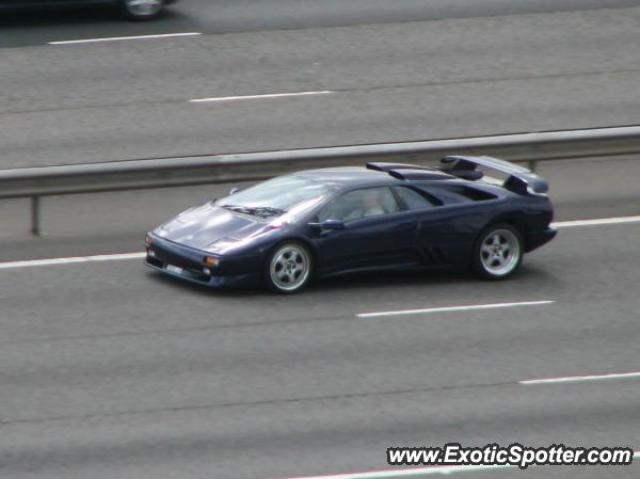 Lamborghini Diablo spotted in London, United Kingdom