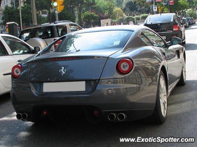 Ferrari 599GTB spotted in Barcelona, Spain