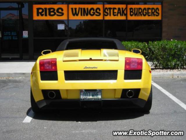 Lamborghini Gallardo spotted in Chandler, Arizona