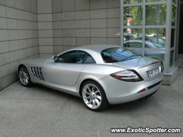 Mercedes SLR spotted in Budapest, Hungary