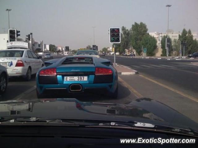 Lamborghini Murcielago spotted in Dubai, United Arab Emirates