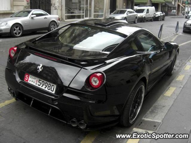 Ferrari 599GTB spotted in Paris, France