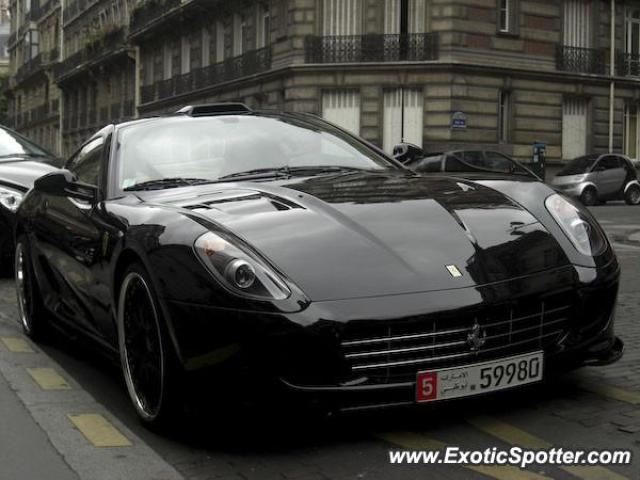 Ferrari 599GTB spotted in Paris, France