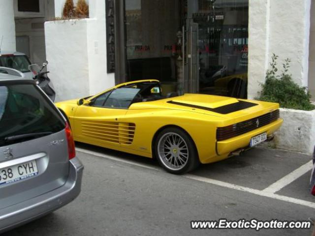 Ferrari Testarossa spotted in Puerto Banus, Spain