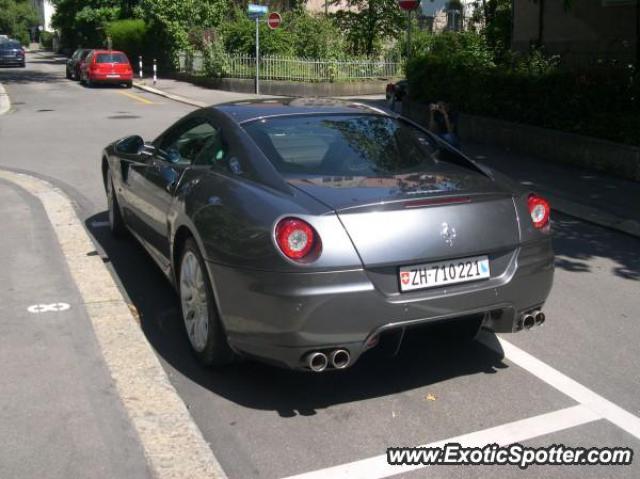 Ferrari 599GTB spotted in Zurich, Switzerland