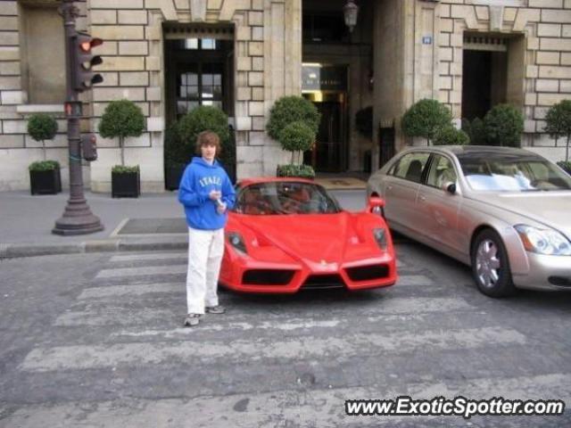 Ferrari Enzo spotted in Paris, France