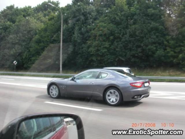 Maserati GranTurismo spotted in Zaventem, Belgium