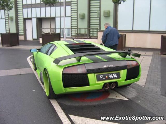 Lamborghini Murcielago spotted in MARNE LA VALLEE, France