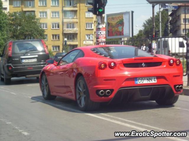 Ferrari F430 spotted in Sofia, Bulgaria