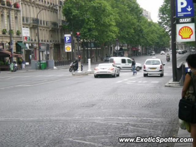 Mercedes SLR spotted in Paris, France