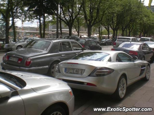 Mercedes SLR spotted in Hamburg, Germany