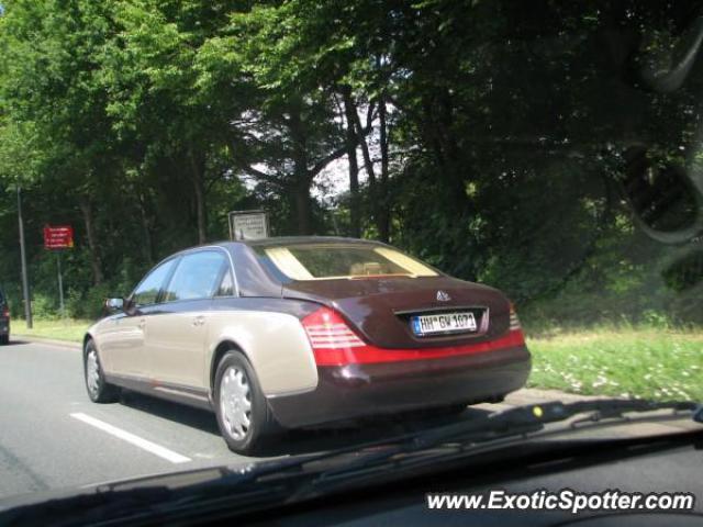 Mercedes Maybach spotted in Hamburg, Germany