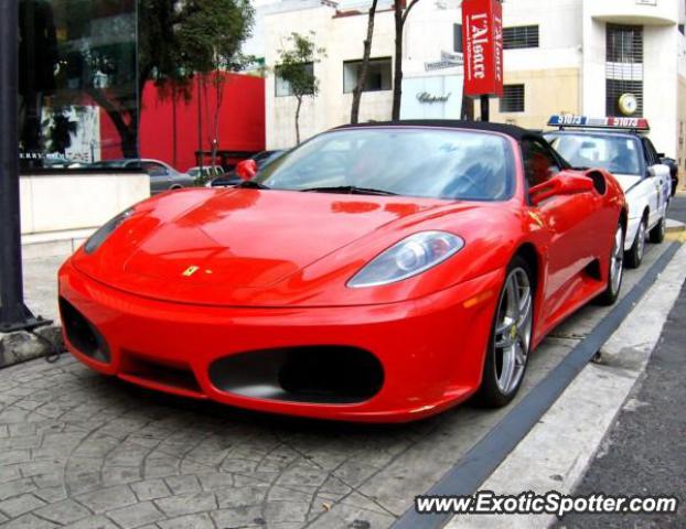 Ferrari F430 spotted in DF, Mexico