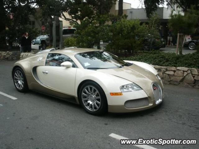 Bugatti Veyron spotted in Carmel, California