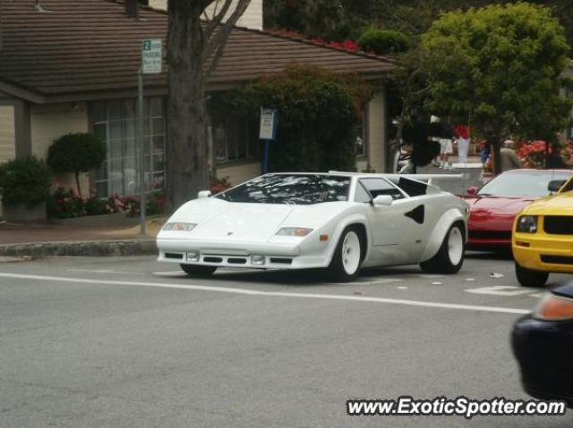 Lamborghini Countach spotted in Carmel, California