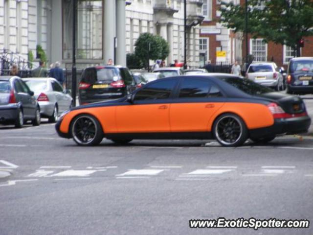 Mercedes Maybach spotted in London, United Kingdom