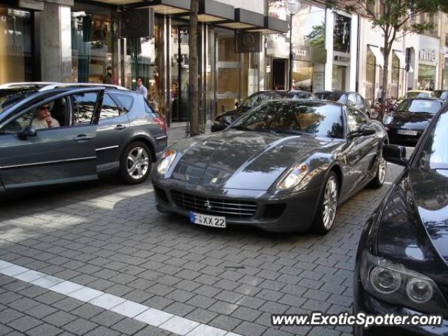 Ferrari 599GTB spotted in Frankfurt a.M., Germany