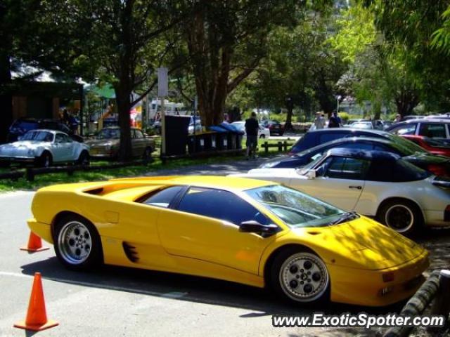 Lamborghini Diablo spotted in Sydney, Australia