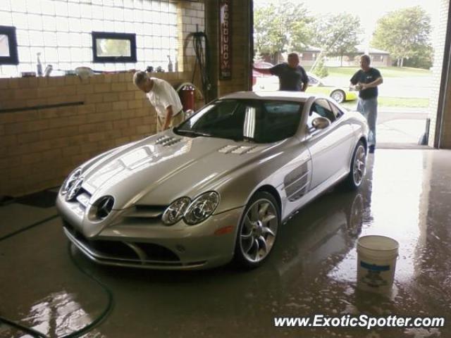 Mercedes SLR spotted in Sherwood, Wisconsin