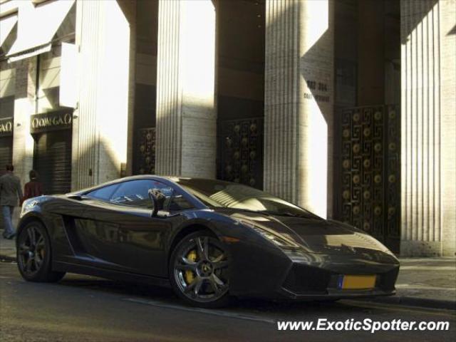 Lamborghini Gallardo spotted in Paris, France