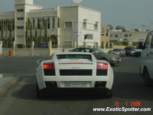 Lamborghini Gallardo spotted in Alkhobar, Saudi Arabia