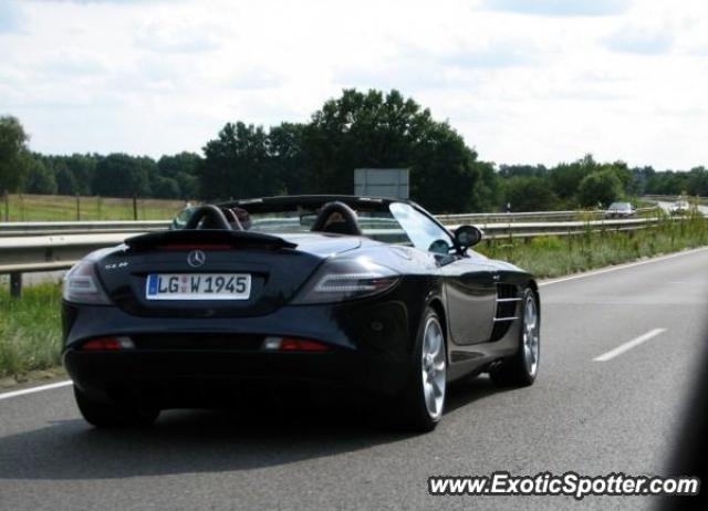 Mercedes SLR spotted in Hamburg, Germany